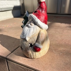サンタの置物の画像