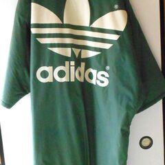 ★現状渡し品★adidasベンチコート（モスグリーン）★の画像