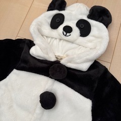 ベビー服　パンダ　ロンパースの画像