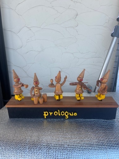 サンキョー 鼓笛隊 オルゴール からくり 人形 木製 Prologue