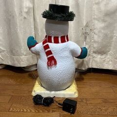 (終了)スノーマン　雪だるま　屋外　LED　イルミネーションの画像