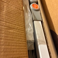 ベビーゲート　ホワイト　箱ありの画像