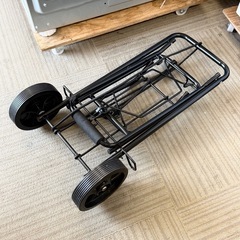 【お買い得‼️】折りたたみ式 キャリーカート 台車 ブラック♪の画像