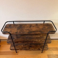 ３段インテリア棚の画像