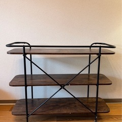 ３段インテリア棚の画像