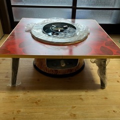 コロナ灯油コンロテーブル 付き　　新品
の画像