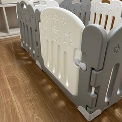 Caraz（カラズ）　ベビーサークルSサイズ6枚セット＋扉付き追加用2枚の画像