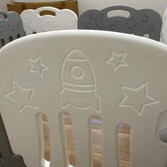 Caraz（カラズ）　ベビーサークルSサイズ6枚セット＋扉付き追加用2枚の画像
