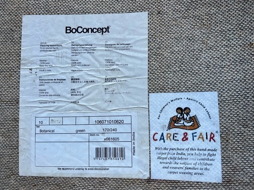 boconcept botanical ラグ 羊毛