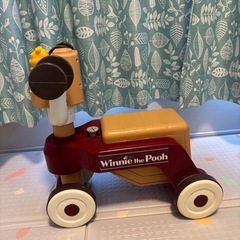 プーさん　子ども用車の画像