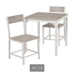 ニトリ　ダイニングテーブル　2人用の画像