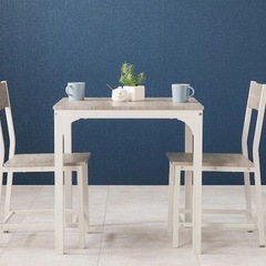 ニトリ　ダイニングテーブル　2人用の画像