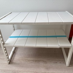 シンク下収納ラック（2台）の画像