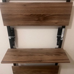 【譲ります】ニトリ　ウォールラックの画像