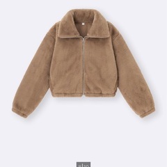 GUフラッフィーブルゾンの画像