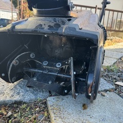購入者決定済　エンジン式除雪機(ジャンク扱い)の画像