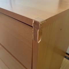 キャスター付き収納ケースの画像