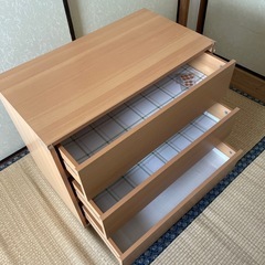 キャスター付き収納ケースの画像