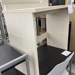 ★リユースのサカイ千葉中央店★  デスク 白系 H83×D45×W80 クリーニング済み TC5667の画像