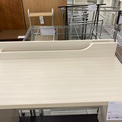 ★リユースのサカイ千葉中央店★  デスク 白系 H83×D45×W80 クリーニング済み TC5667の画像