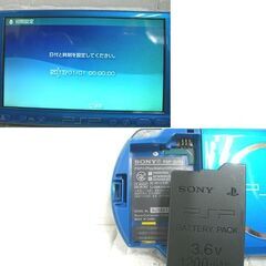 動作OK SONY PSP PSP-3000 ブルー 本体+ソフト21本セット 初期化済み パワプロ、モンハン、ファイナルファンタジー 札幌市 白石店の画像