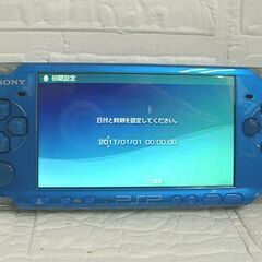 動作OK SONY PSP PSP-3000 ブルー 本体+ソフト21本セット 初期化済み パワプロ、モンハン、ファイナルファンタジー 札幌市 白石店の画像