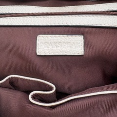 PEAKS PEAK ホワイト レザーバッグの画像