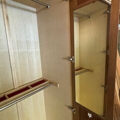 大川家具　クローゼット　大容量の画像