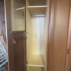 大川家具　クローゼット　大容量の画像
