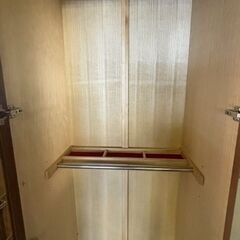 大川家具　クローゼット　大容量の画像