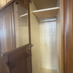 大川家具　クローゼット　大容量の画像
