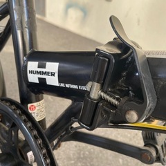 ＊HUMMER折りたたみ自転車20㌅＊の画像