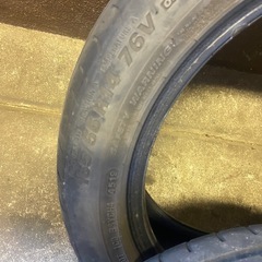14インチタイヤ　165\55r14 2本　あげますの画像