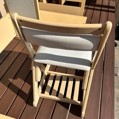 学習机と椅子の画像