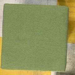 【リサイクルストアスターズ鹿大店】不二貿易　収納スツール　収納ボックス　オットマン　グリーンの画像