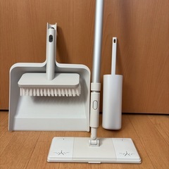 （受け渡し決定）無印良品 掃除道具セットの画像
