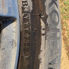 タイヤホイールセット215/65R/16の画像