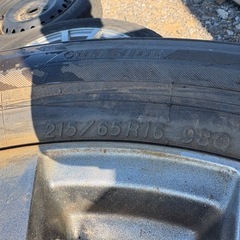 タイヤホイールセット215/65R/16の画像