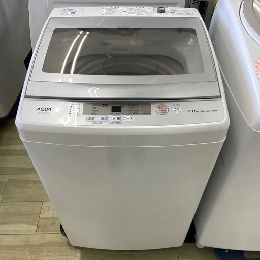 AQUA 7.0kg全自動洗濯機【リサイクルフカツ岡崎倉庫店】251207SM-16