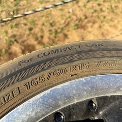 タイヤホイールセット165/60R/15の画像
