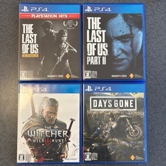 【PS4】CUH-2100AB02  名作ソフト等4本付の画像