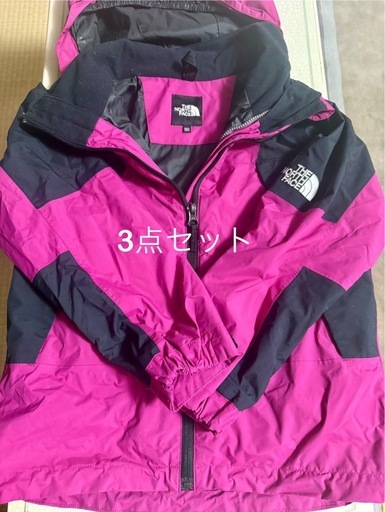 THE NORTH FACE ダウンベスト・ビブパンツ・ジャケット3点セット