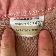 西川の毛布の画像