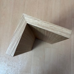 無印良品 壁に付けられる家具棚オーク材突板 ３０ｃｍの画像