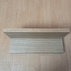 無印良品 壁に付けられる家具棚オーク材突板 ３０ｃｍの画像