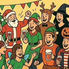 🎄歌舞伎町クリスマスコスプレ交流会🎅貸切バーで楽しもう！