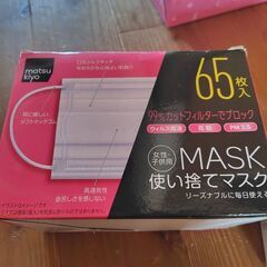 小さめマスク 100枚くらい 女性～子供用の画像
