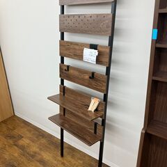 ★リユースのサカイ水戸店★  突っ張りラック ブラウン H185×D4×W60 クリーニング済み MT6578の画像