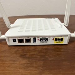 ELECOM WAB-M2133 Wi-Fi　無線LANルーター　アンテナ　ACアダプタ付きの画像