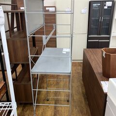 ★リユースのサカイ水戸店★  フリーラック ホワイト H175×D40.5×W84 クリーニング済み MT6579の画像